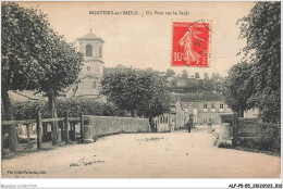 ALFP5-0407-55 - MONTIERS-SUR-SAULX - Un Pont Sur La Saulx  - Montiers Sur Saulx