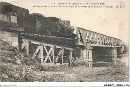 ALFP12-1080-55 - Bataille De La Marne - REVIGNY - Meuse - Le Pont De La Ligne De Vonziers Après Son Rétablissement  - Revigny Sur Ornain