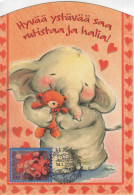 Finland Suomi 2005 Maximum Card, Bear Elephant Toy Toys - Maximum Cards & Covers