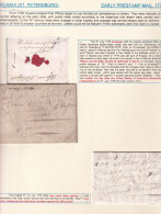 1776 ST PETERSBURG. UNIQUE PRPHIALETLIC COVER. EXTRAORDINARY - ...-1857 Prephilately