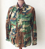 Giacca Woodland Ripstop U.S. Army Anni '80 Tg. Medium Regular Etichettata - Uniforms