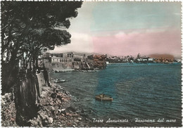 AB323 Torre Annunziata (Napoli) - Panorama Dal Mare - Barche Boats Bateaux / Viaggiata - Torre Annunziata