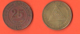 Nicaragua 25 Centavos 2002  America - Nicaragua