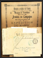 Discount Collection N°23 Marcophilie Militaire France Maroc1900/1918 Lot De 51 Lettres Covers - Militaire Stempels Vanaf 1900 (buiten De Oorlog)