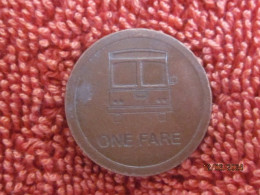 USA: Jeton / Token Atlanta MARTA (good For One Fare) - Monetary/Of Necessity