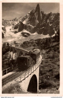 NÂ°29673 Z -cpsm Chamonix -viaduc Du Montenvers - - Ouvrages D'Art