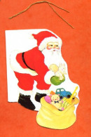 Etiquette Cadeau Pere Noel Mini Carte 6 - Babbo Natale