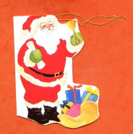 Etiquette Cadeau Pere Noel Mini Carte 4 - Father Xmas