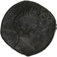 Marc Aurèle, Sesterce, 170-171, Rome, Bronze, B+, RIC:1006 - La Dinastía Antonina (96 / 192)