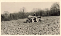 Tracteur Ancien Marque Type Modèle ? * Tractor Agricole Agriculture * Photo Ancienne 11x7cm - Tracteurs