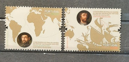 2022 - Portugal - MNH - V Centenary Of First Circumnavigation Trip - 2 Stamps + Circular Souvenir Sheet Of 1 Stamp - Neufs