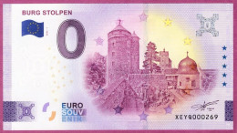 0-Euro XEYQ 01 2024 BURG STOLPEN - SACHSEN - Pruebas Privadas