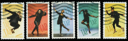 Etats-Unis / United States (Scott No.5609-13 - Tap Dance) (o) Set Of 5 - Used Stamps
