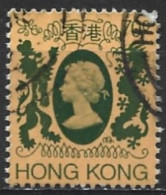 Hong Kong 1982. Scott #394 (U) Queen Elizabeth II - Usati