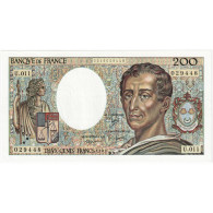 France, 200 Francs, Montesquieu, Undated (1982), U.011, NEUF - 200 F 1981-1994 ''Montesquieu''