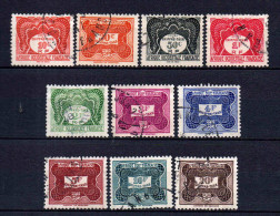 A E F - 1947 - Tb Taxe N° 12 à 21 - Oblit - Used - Used Stamps