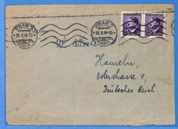 Böhmen Und Mähren 1944 - Lettre De Prague - G34642 - Covers & Documents