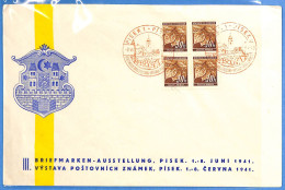 Böhmen Und Mähren 1941 - Lettre De Pisek - G34609 - Covers & Documents
