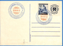 Böhmen Und Mähren 1941 - Carte Postale De Slatinian - G34599 - Covers & Documents