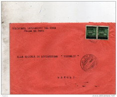 1946 LETTERA CON ANNULLO MOLA DI BARI - Poststempel