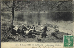 FRANCE 1915: CP Ill. De Meudon (Seine) à Paris Avec Le Y&T 137 - Briefe U. Dokumente