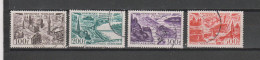 FRANCE P.A. N° 24 à 27 SERIE TIMBRES OBLITERES DE 1949     Cote : 22  € - 1927-1959 Matasellados