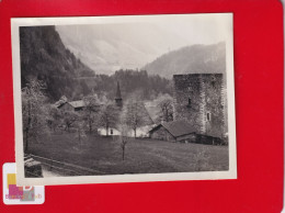 Souvenir Mission études Française Suisse Tunnel St Gothard  Avril 1934 Photo Vue Amsteg - Ouvrages D'Art