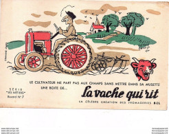 Buvard La Vache Qui Rit Buvard N° 7  Série Les Métiers - Lebensmittel