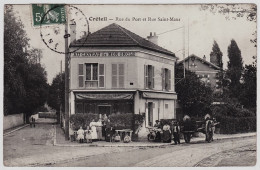 94 - B57610CPA - CRETEIL - Rue Du Port Et Rue Saint Maur - Au Caveau De Mon Oncle - Bon état - VAL-DE-MARNE - Creteil