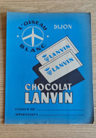 Protège-cahier CHOCOLAT LANVIN - Protège-cahiers