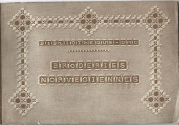 Livre - Borderies Norvegiennes - Bibliotheque DMC -editeur Th De Dillmont Mulhouse - Home Decoration