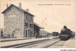 CAR-ABGP4-0442-43 - BRIOUDE - St-Beauzire - La Gare - Train  - Brioude