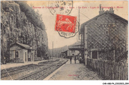 CAR-ABGP4-0344-39 - CHAMPAGNOLE - La Gare - Ligne Des Champagnoles à Morez - Vendu En Etat  - Champagnole