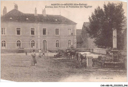 CAR-ABGP8-0797-70 - NOROY-LE-BOURG - école Des Filles Et Fontaines De L'église  - Noroy-le-Bourg