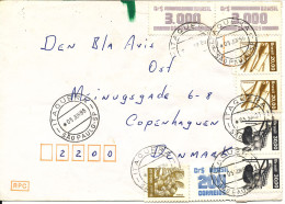 Brazil Cover Sent To Denmark 5-6-1986 - Lettres & Documents