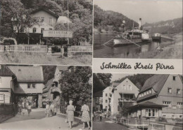 81076 - Bad Schandau-Schmilka - 4 Teilbilder - 1971 - Schmilka