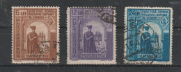 1941-  UCRAINA / TRANSNISTRIA Mi No 703/705 - Usati