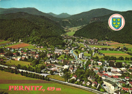 PERNITZ, ARCHITECTURE, BRIDGE, EMBLEM, MOUNTAIN, AUSTRIA, POSTCARD - Pernitz