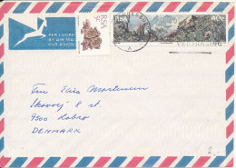 South Africa RSA Air Mail Cover Sent To Denmark 3-6-1988 - Aéreo