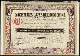 Société Des CAFÉS De L'INDOCHINE - Azië