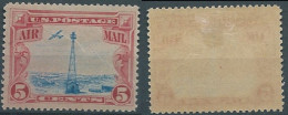 VERINIGTE STAATEN ETATS UNIS  USA 1928 AIRMAIL BEACON  5C MNH SN C11 MI 310 YT PA11 SG A649 - 1b. 1918-1940 Nuevos