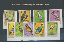 1979 Usage Courant . Oiseaux Birds Vogel 830/838 **. Mi 1488/96  Y&T 804/810 ** Rare En ND Ungezahnt - Unused Stamps