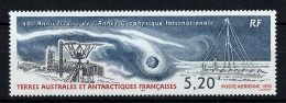 TAAF - YV PA 150 N** MNH Luxe , Année Géophysique , Cote 8 Euros - Poste Aérienne