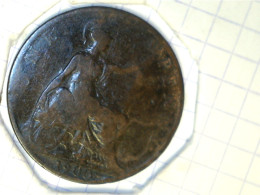 1 Penny Victoria "old Head" One Penny 1900 Victoria .dei.gra.britt.regina.fid.-defind.imp. - Andere & Zonder Classificatie