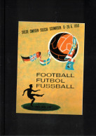 Sweden 1958 Official Poster For The World Football Cup Sweden - 1958 – Suecia