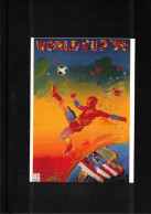 USA 1994 Official Poster For The World Football Cup USA - 1994 – Estados Unidos