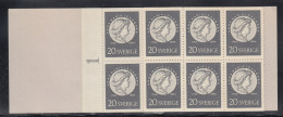 Sweden Booklet 1954 - Facit 108 MNH ** Cyls 1 - 1951-80