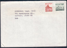 Norway Cover To Buffalo, N.Y. ( A90 965) - Lettres & Documents
