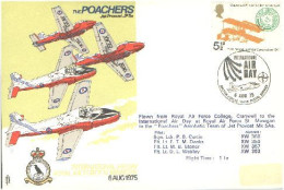 Jet Provost JP5a Souvenir Cover Final Poachers Acrobatic Team ( A90 629) - Non Classificati