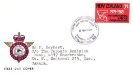 N-Z ILO Travail FDC Cover ( A90 472) - ILO